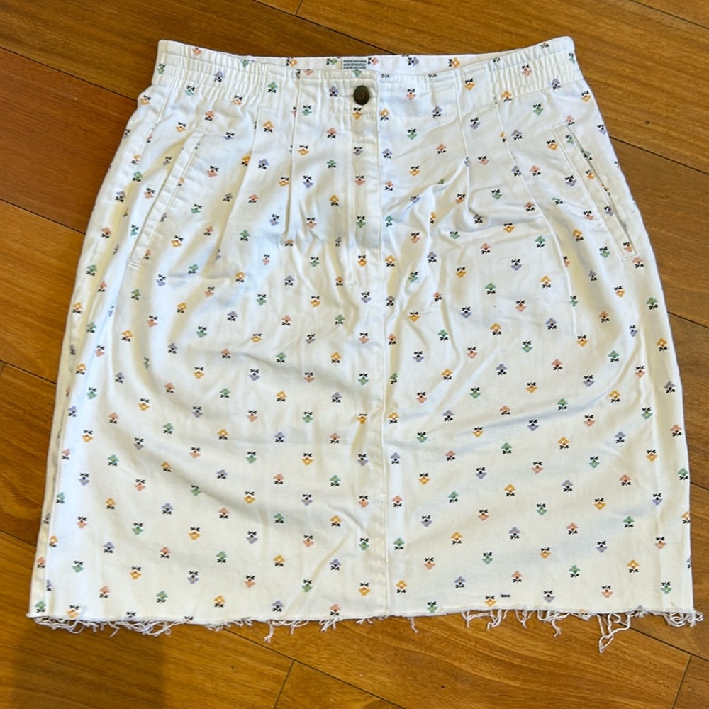Russ Studios Denim Miniskirt 90s